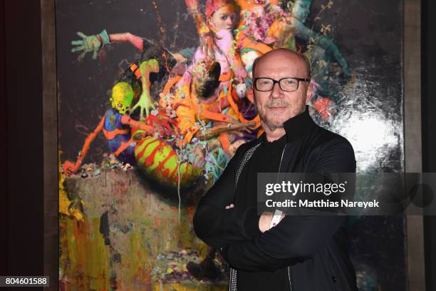 Paul Haggis attends Bacardi X The Dean Collection Present: No Commission on June 30, 2017 in Berlin, Germany.