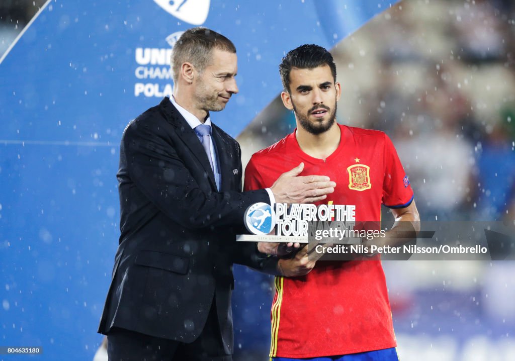 Germany v Spain - 2017 UEFA European Under-21 Championship Final