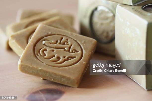 aleppo soap - aleppo stock pictures, royalty-free photos & images