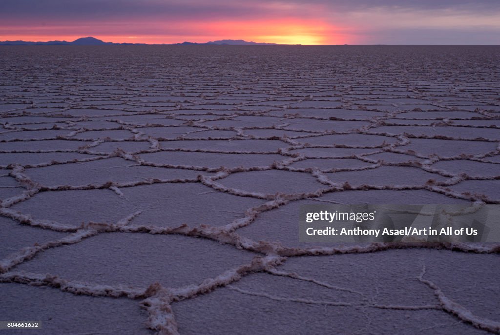 Sunrise, Salar de Uyuni, Uyuni, Bolivia