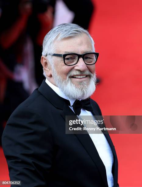 President of Karlovy Vary International Film Festival Jiri Bartoska arrives at the opening ceremony of the 52st Karlovy Vary International Film...