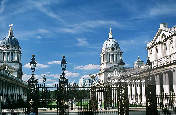 royal naval college greenwich - february 2008 release stock pictures, royalty-free photos & images