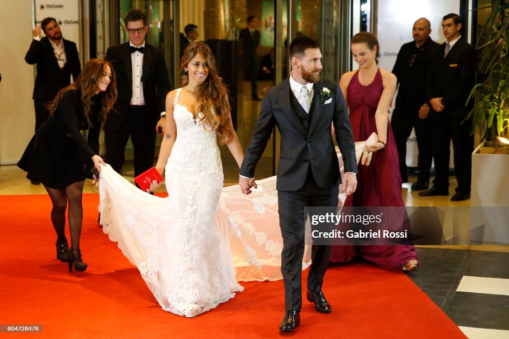 Lionel Messi and Antonela Rocuzzo's Wedding