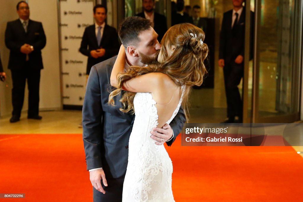 Lionel Messi and Antonela Rocuzzo's Wedding