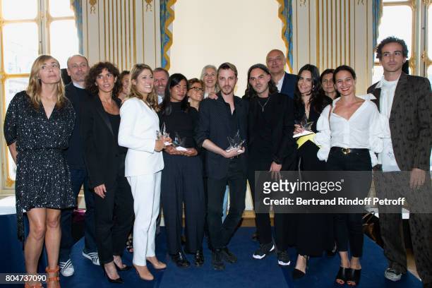 Creator of the Price Nathalie Dufour, General Director of "Yves Saint Laurent", Francesca Bellettini, "Prix de l'Innovation", Audrey-Laure Bergenthal...