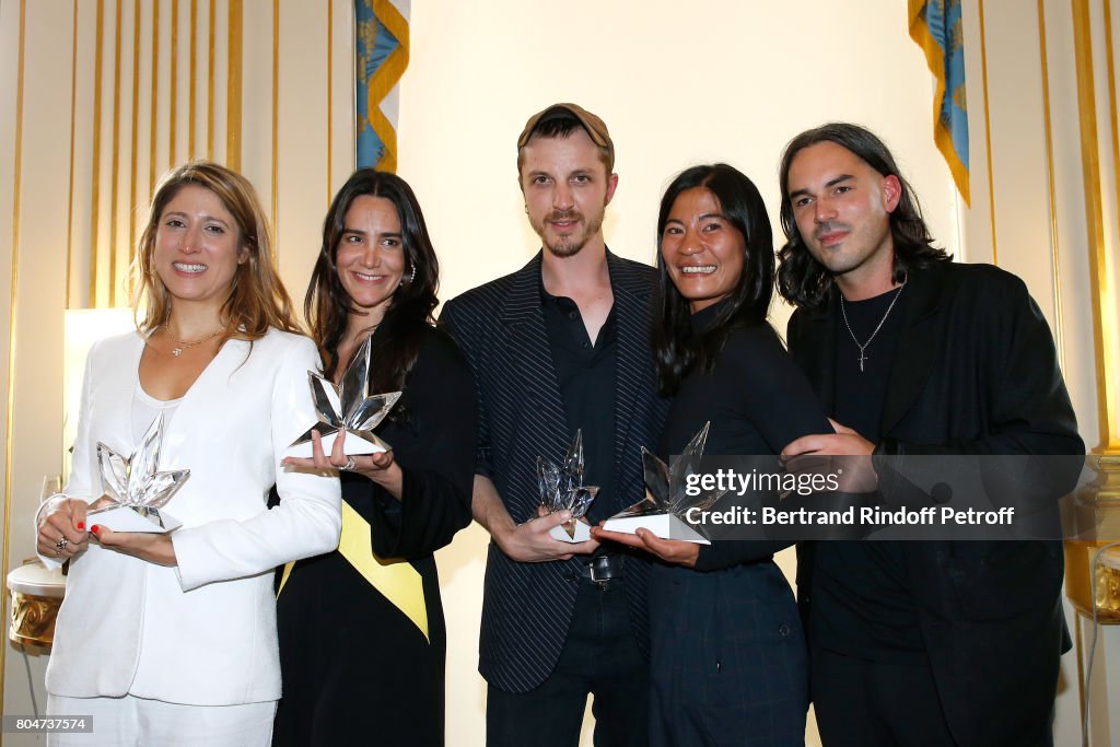 ANDAM 2017 Prize - Winner Cocktail At Ministere De La Culture In Paris