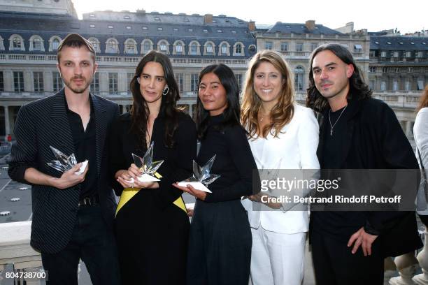 Grand Prix", Glenn Martens for Y/Project, "Prix Accessoires de Mode", Jewelry Designer Ana Khouri, "Prix du Label Creatif", Laura Do and Bastien...