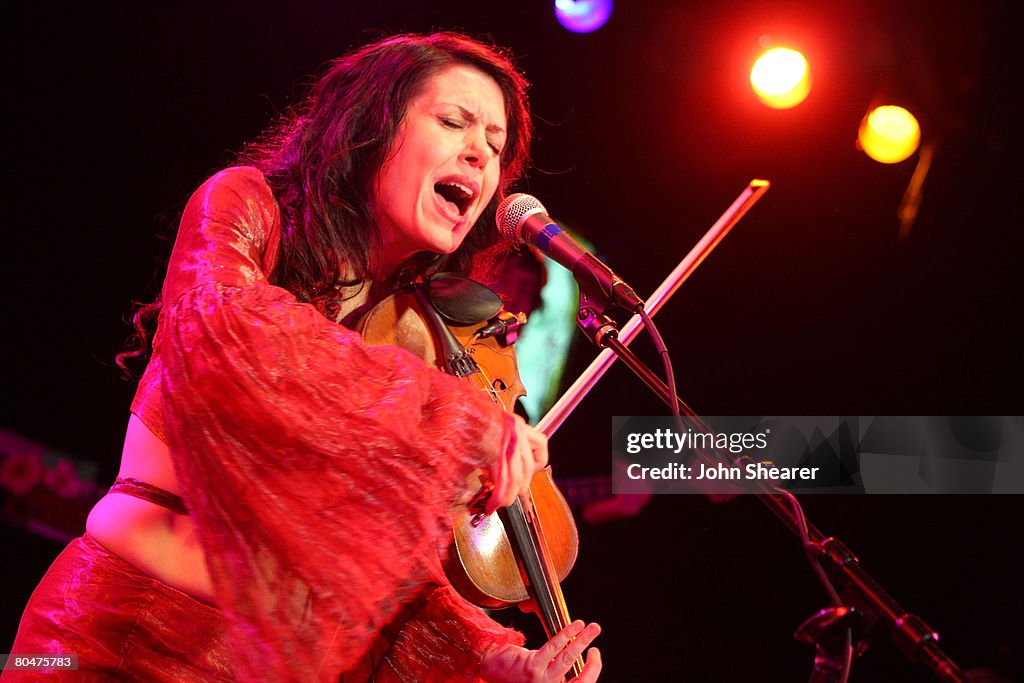 Lili Haydn's Album Release Party for "Place Between Places" at The Roxy Hosted by Bill Maher