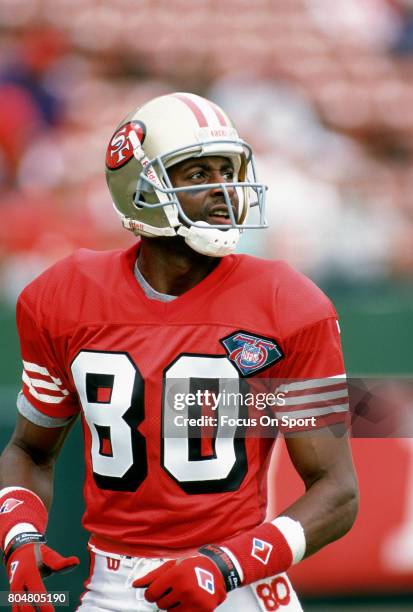 Jerry Rice Making The Catch Jerry Rice Catch Photos and Premium High Res Pictures - Getty Images