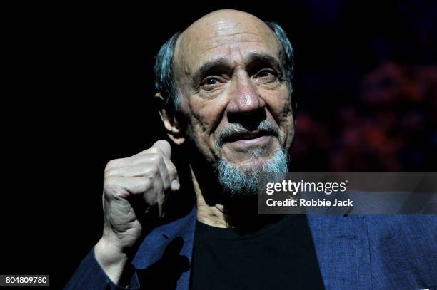 Murray Abraham as Benjamin Rubin in Daniel Kehlmann's The Mentor directed by Laurence Boswell at Vaudeville Theatre on June 29, 2017 in London,...