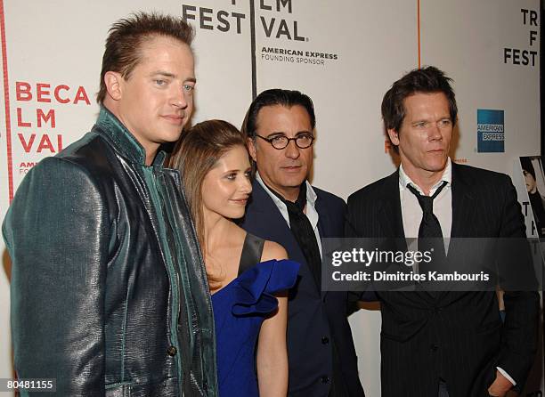 Brendan Fraser, Sarah Michelle Gellar, Andy Garcia and Kevin Bacon