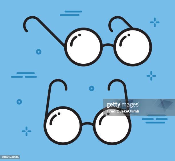 8点の丸メガネイラスト素材 Getty Images 8点の丸メガネイラスト素材 Getty Images