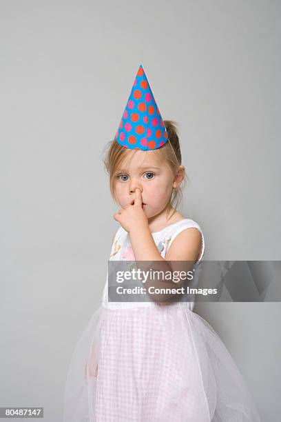 girl picking her nose - picking her nose stock pictures, royalty-free photos & images