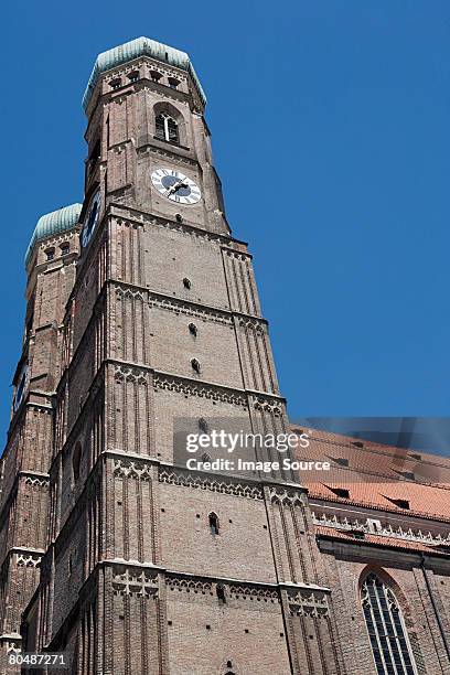 munich frauenkirche - catedral de múnich fotografías e imágenes de stock
