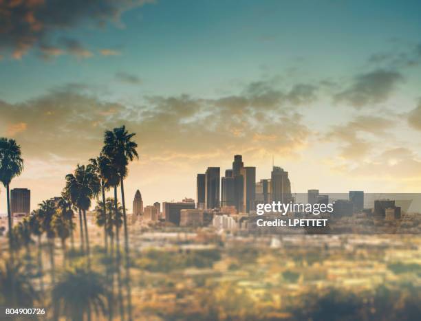 dtla downtown los angeles - hollywood los angeles stock pictures, royalty-free photos & images