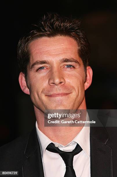 Sean Maguire attends the premiere of 'Shine A Light' at the Odeon Leicester Square on April 2, 2008 in London, England.