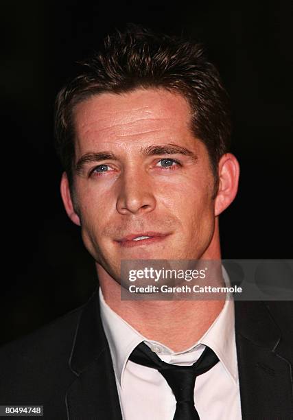 Sean Maguire attends the premiere of 'Shine A Light' at the Odeon Leicester Square on April 2, 2008 in London, England.