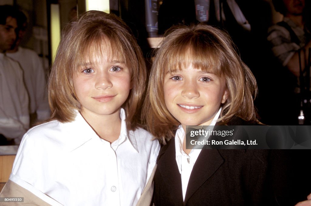 Mary-Kate Olsen and Ashley Olsen at Bergdorf Goodman/John Barrett Salon