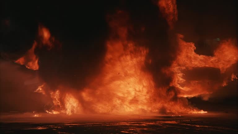 Dor Exploding 141 Private Jet At Night Stock Videos, Footage, & 4K Video Clips ...
