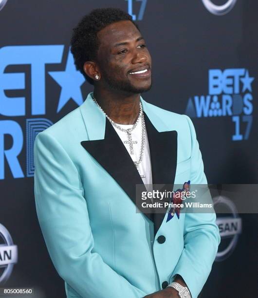 Gucci Mane attends the 2017 BET Awards at Microsoft Theater on June 25, 2017 in Los Angeles, California.