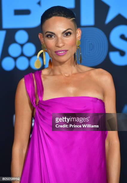 Goapele attends the 2017 BET Awards at Microsoft Theater on June 25, 2017 in Los Angeles, California.