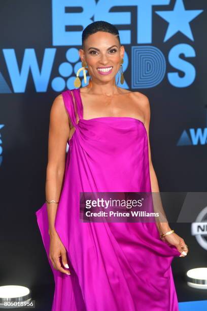 Goapele attends the 2017 BET Awards at Microsoft Theater on June 25, 2017 in Los Angeles, California.