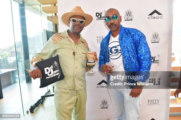 Bishop Don "Magic" Juan attends a Def Jam Celebration for 2 Chainz & Vince Staples Presented By Baller Alert on June 24, 2017 in Los Angeles,...