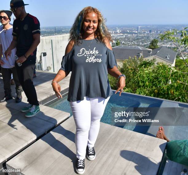 Shanti Das attends a Def Jam Celebration for 2 Chainz & Vince Staples Presented By Baller Alert on June 24, 2017 in Los Angeles, California.