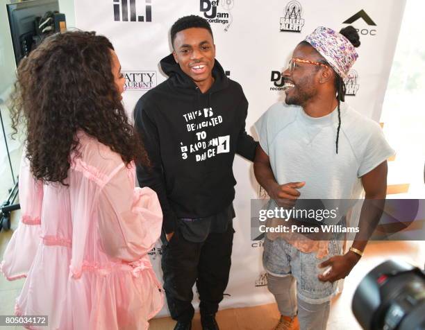 Vince Staples attends a Def Jam Celebration for 2 Chainz & Vince Staples Presented By Baller Alert on June 24, 2017 in Los Angeles, California.