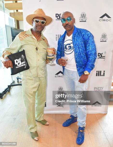 Bishop Don "Magic" Juan attends a Def Jam Celebration for 2 Chainz & Vince Staples Presented By Baller Alert on June 24, 2017 in Los Angeles,...