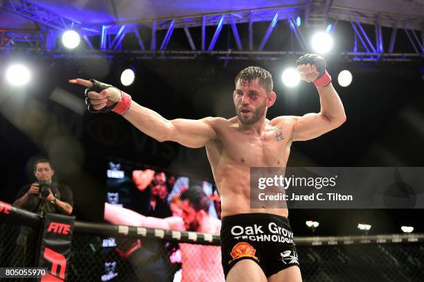 During Professional Fighters League: Daytona at Daytona International Speedway on June 30, 2017 in Daytona Beach, Florida.