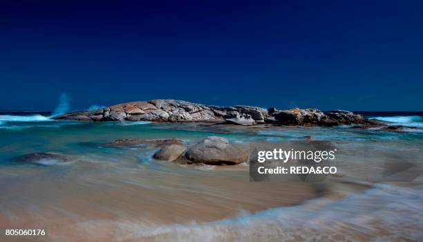 Lo scoglio di Peppino. Costa Rei. Castiadas. Cagliari. Sardinia. Italy. Europe.