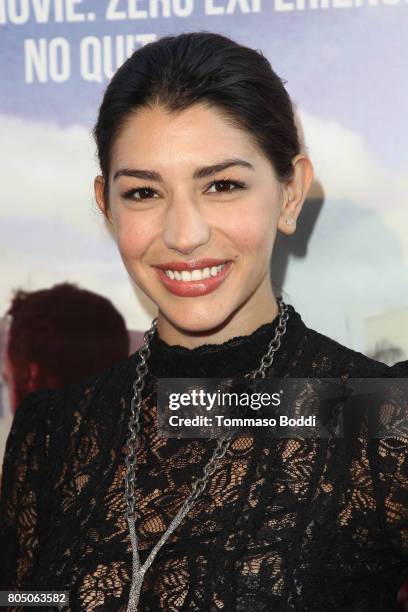 Jamie Gray Hyder attends the Academy Of United States Veterans World Premiere Of "Not A War Story" at Samuel Goldwyn Theater on June 30, 2017 in...