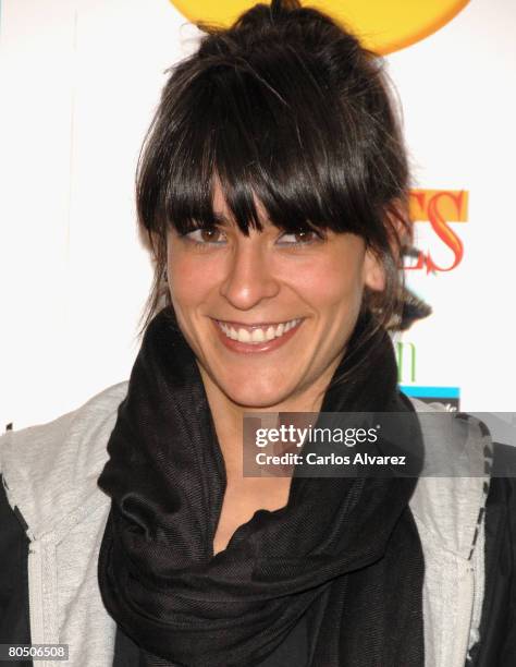 Spanish singer and actress Bebe attends "Women on the Verge of a Nervous Breakdown" 20th anniversary screening on April 03, 2008 at Proyecciones...