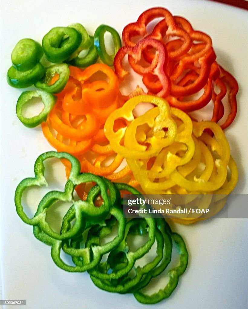 Close-up of sliced vegetable in plate