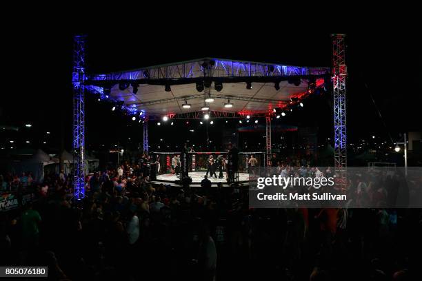 General view during Professional Fighters League: Daytona at Daytona International Speedway on June 30, 2017 in Daytona Beach, Florida.