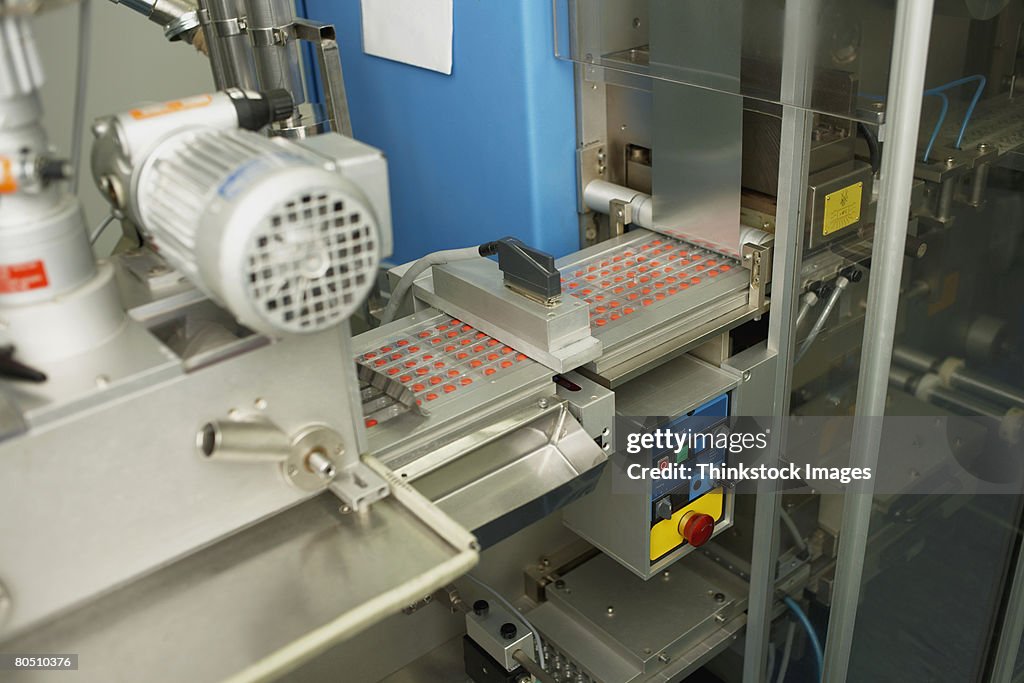 Pharmaceutical Lab Pill Assembly Line Equipment High-Res Stock Photo ...
