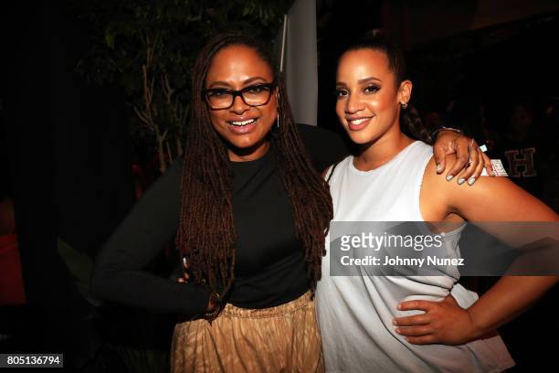 Ava DuVernay and Dascha Polanco attend the 2017 Essence Festival on June 30, 2017 in New Orleans, Louisiana.