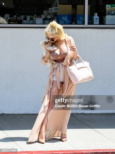 Courtney Stodden is seen on June 30, 2017 in Los Angeles, California.