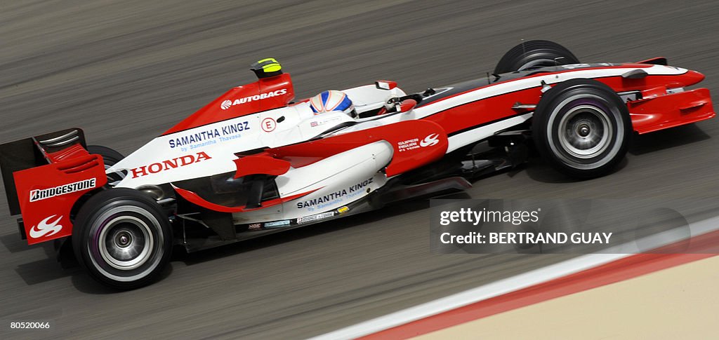 Super Aguri's British driver Anthony Dav