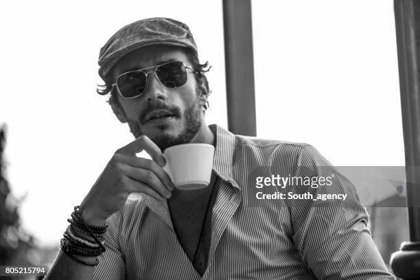 coffee time - handsome stock pictures, royalty-free photos & images