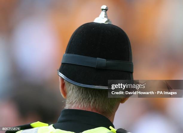 British Police Rear Pattern 76 Uk Policeman Back View Stock Photos, High-Res Pictures, and Images ...