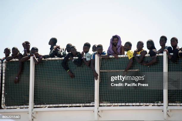 More than 1,200 migrants, coming from Congo, Ghana, Guinea, Nigeria, Mali, Sudan, Bangladesh, Cameroon, Gambia, Niger, Senegal and Pakistan, landed...