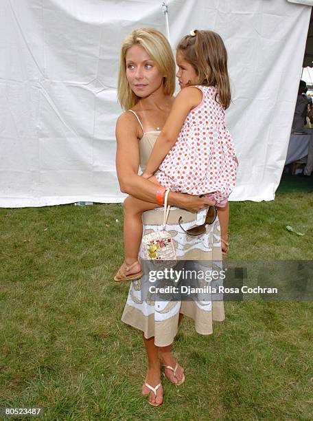 Kelly Ripa and Lola Grace Consuelos