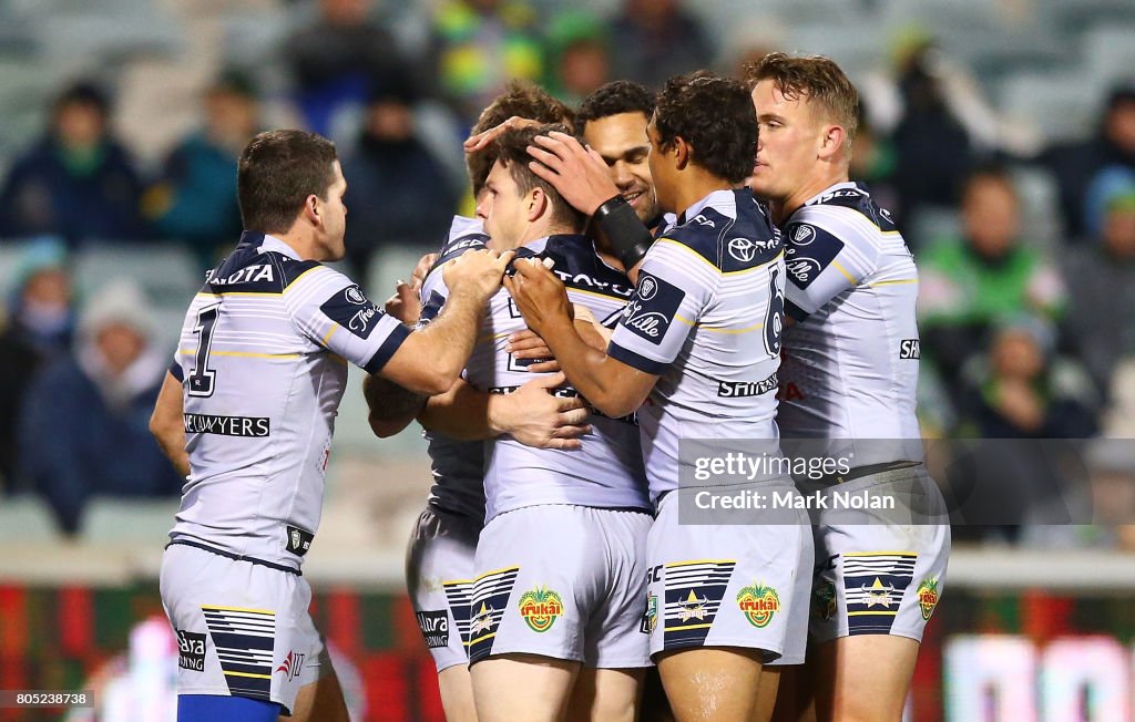 NRL Rd 17 - Raiders v Cowboys