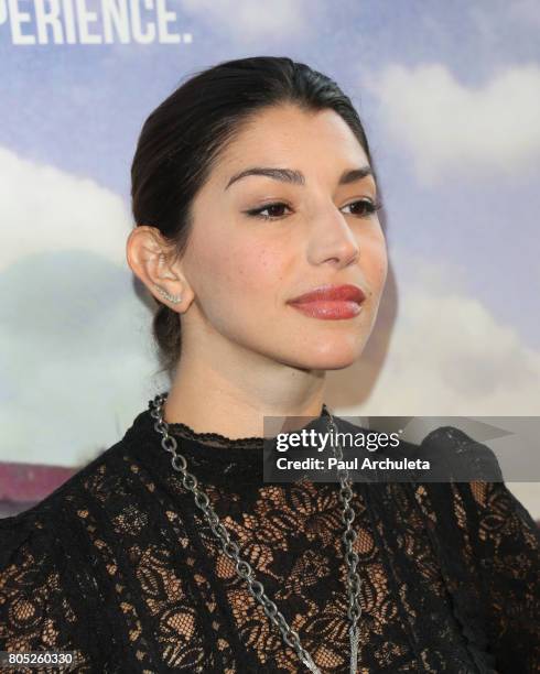 Actress Jamie Gray Hyder attends the Academy Of United States Veterans world premiere of "Not A War Story" at Samuel Goldwyn Theater on June 30, 2017...