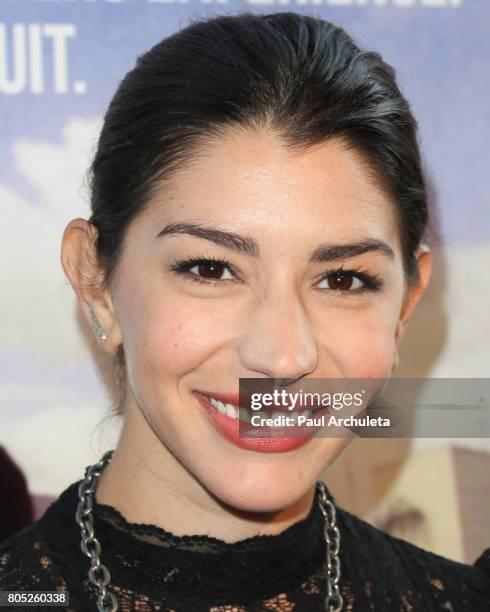 Actress Jamie Gray Hyder attends the Academy Of United States Veterans world premiere of "Not A War Story" at Samuel Goldwyn Theater on June 30, 2017...