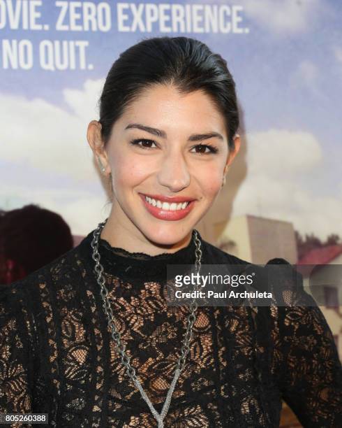 Actress Jamie Gray Hyder attends the Academy Of United States Veterans world premiere of "Not A War Story" at Samuel Goldwyn Theater on June 30, 2017...