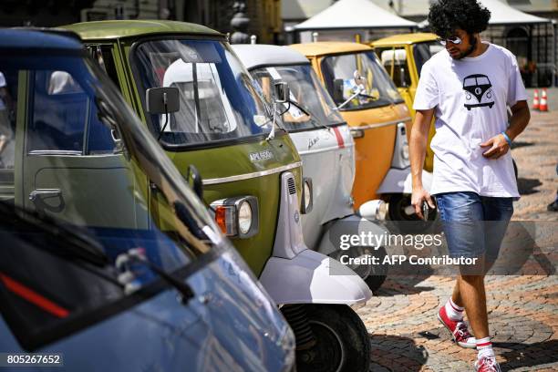 Piaggio Ape Rally 195 Ape Piaggio Stock Photos, High-Res Pictures, and Images - Getty Images