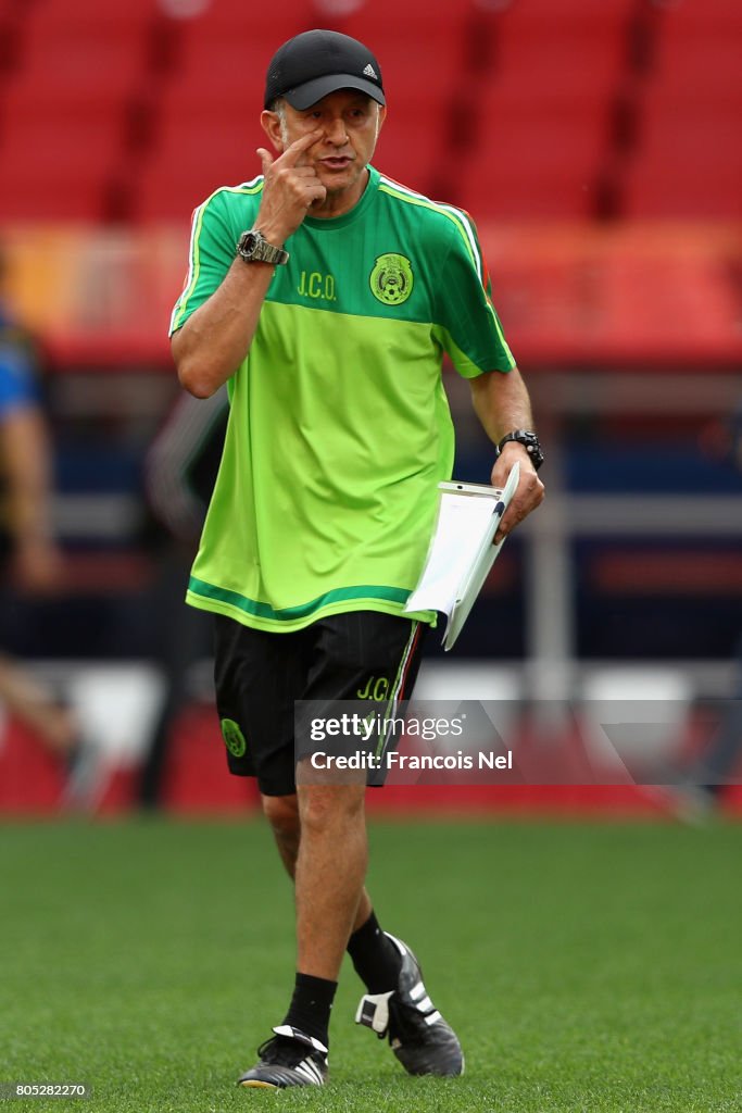 Mexico Training & Press Conference - FIFA Confederations Cup Russia 2017